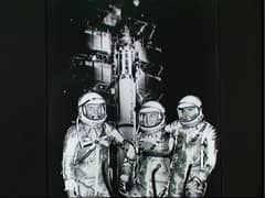 Preview of Mercury Astronauts and a Redstone