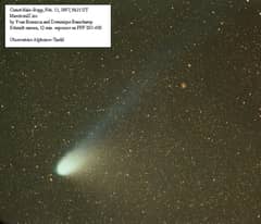 Preview of Comet Hale-Bopp and the Dumbbell Nebula