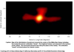 Preview of A Galactic Cloud of Antimatter