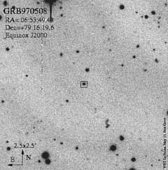 Preview of Optical Transient Near GRB970508 Shows Distant Redshift