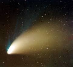 Preview of Hale-Bopp's Fickle Ion Tail