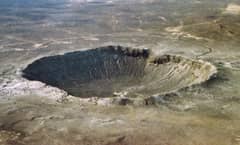 Preview of Barringer Crater on Earth