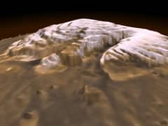 Preview of 3-D Mars' North Pole