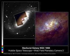 Preview of Starbirth in NGC 1808