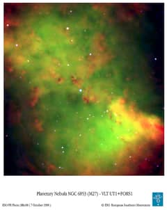 Preview of In the Center of the Dumbbell Nebula