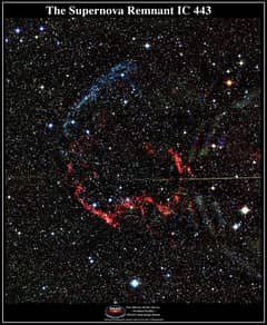 Preview of Galactic Supernova Remnant IC 443