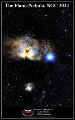 Preview of The Flame Nebula in Infrared
