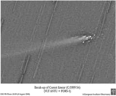 Preview of Fragments of Comet LINEAR