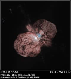 Preview of Doomed Star Eta Carinae