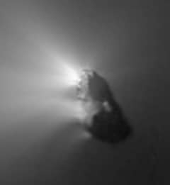 Preview of Halley's Nucleus: An Orbiting Iceberg