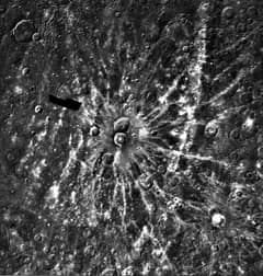 Preview of Degas Ray Crater on Mercury