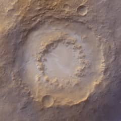 Preview of A Frosty Crater On Mars