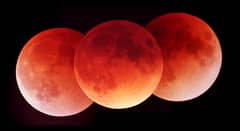 Preview of A Lunar Eclipse in Three Exposures