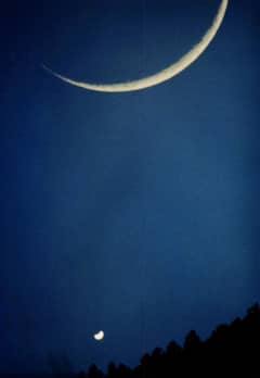 Preview of Moon And Venus Share The Sky