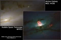 Preview of A Bubbling Galaxy Center
