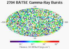 Preview of BATSE GRB Final Sky Map