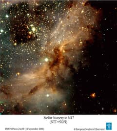 Preview of M17: Omega Nebula Star Factory