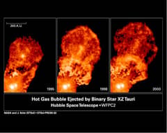 Preview of XZ Tauri System Ejects Gas Bubble