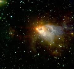 Preview of AFGL 2591: A Massive Star Acts Up