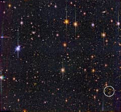 Preview of Distortion from a Distant Cluster