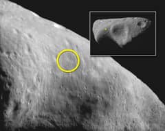 Preview of Touchdown Site on Asteroid Eros