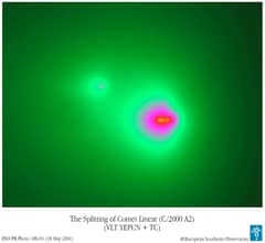 Preview of Another Comet LINEAR Breaks Up