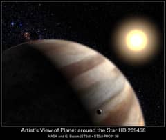 Preview of Extra-Solar Planetary Atmosphere Detected
