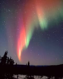Preview of Comet and Aurora Over Alaska