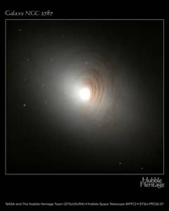 Preview of NGC 2787: A Barred Lenticular Galaxy