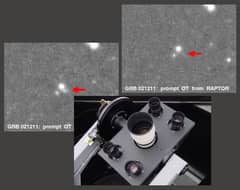 Preview of RAPTOR Images GRB 021211