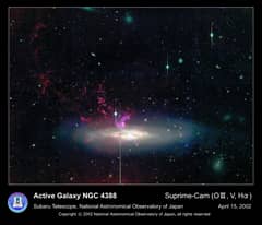 Preview of Galaxy NGC 4388 Expels Huge Gas Cloud