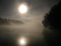 Preview of Full Moon, Lake, and Leonids Indeed