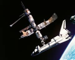 Preview of The Space Shuttle Docked with Mir