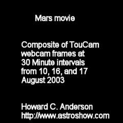 Preview of Earth Webcam Catches Mars Rotation