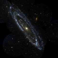 Preview of The Andromeda Galaxy from GALEX