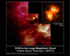 Preview of N159 and the Papillon Nebula