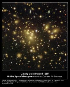 Preview of Abell 1689 Warps Space