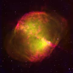 Preview of The Dumbbell Nebula in Hydrogen and Oxygen