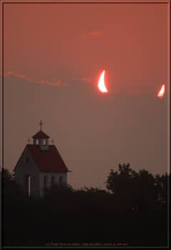 Preview of Clouds and the Moon Move to Block the Sun