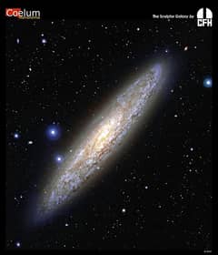 Preview of Spiral Galaxy NGC 253 Almost Sideways