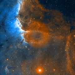 Preview of Pelican Nebula Ionization Front
