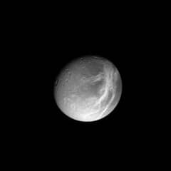 Preview of Saturn's Moon Dione from Cassini
