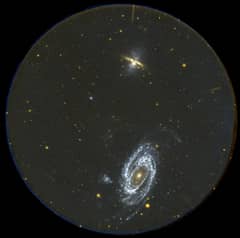 Preview of M81 and M82: GALEX Full Field