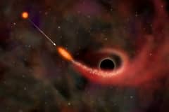 Preview of X-Rays Indicate Star Ripped Up by Black Hole