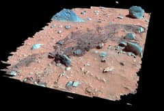 Preview of Martian Surface in Perspective