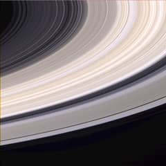Preview of Saturn's Rings in Natural Color