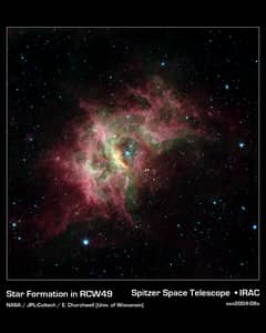 Preview of Cosmic Construction Zone RCW 49