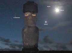 Preview of Planets Over Easter Island