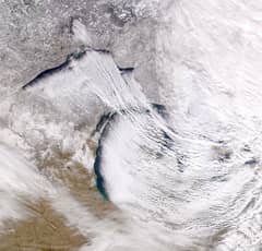 Preview of Lake Effect Snow on Earth