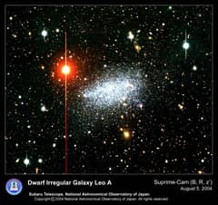 Preview of Leo A: Nearby Dwarf Irregular Galaxy